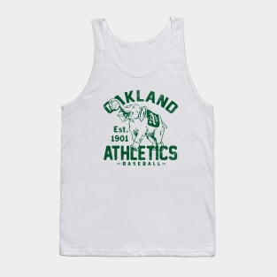 Vintage Oakland A's by Buck Tee Originals Tank Top